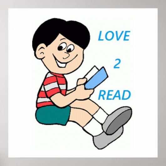 LESEN IST LIEBE POSTER (Vorne)