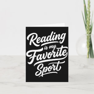 Lesen ist Lieblingssport für Bibliothekar Bücherwu Karte