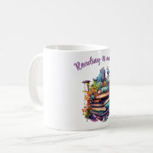 Lesen ist magisch kaffeetasse (Vorderseite Links)
