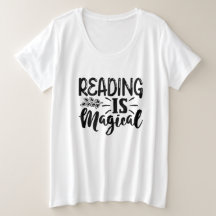 Lesen ist magischer Inspirierend T - Shirt