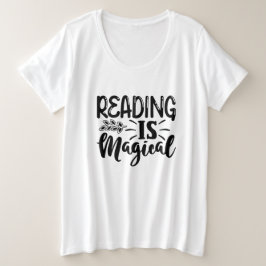 Lesen ist magischer Inspirierend T - Shirt