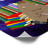 Lesen ist Magisches Poster (Ecke)