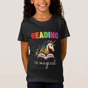 Lesen ist magisches Regenbogenspiel T-Shirt