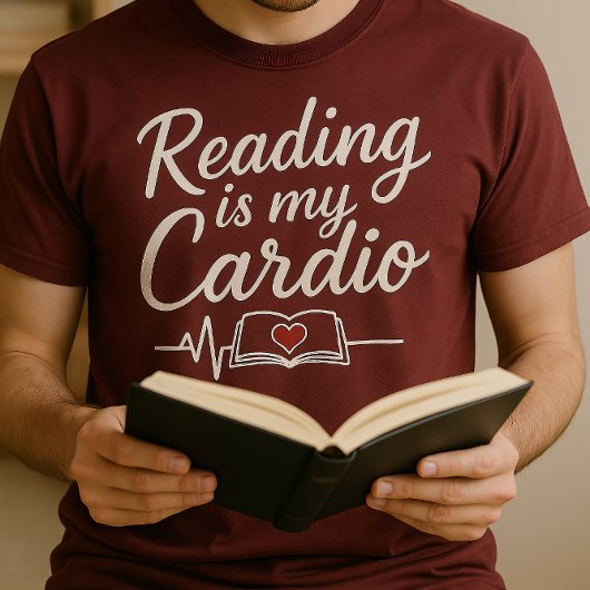 Lesen ist mein Cardio-T - Shirt - Buchen Sie Lover