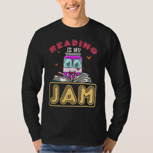 Lesen ist mein Jam Bookworm Leser Writer 1 T-Shirt