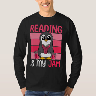 Lesen ist mein Jam I Liebe zu lesen Buch Funny Pen T-Shirt
