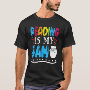 Lesen ist mein Jam Kids Lehrer Ich habe die Liebe, T-Shirt