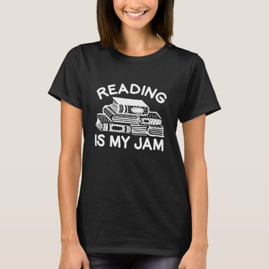 Lesen ist mein Jam T-Shirt (Vorderseite)