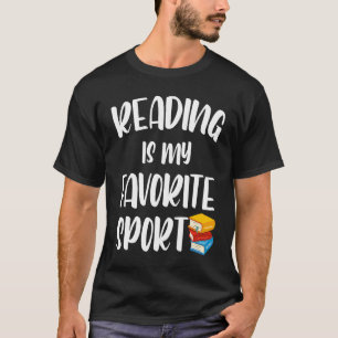 Lesen ist mein Lieblings-Sport-Bookwortbuch 1 T-Shirt
