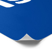 Lesen ist mein Pinguin-Poster Poster (Ecke)