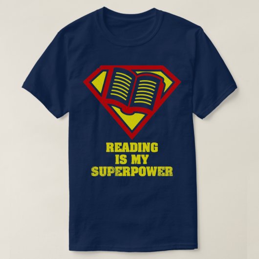 Lesen ist mein Superpower Shirt Essential TShirt (Design vorne)