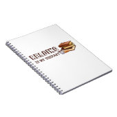 Lesen ist mein Therapiebuch Lover Notizblock (Rechte Seite)