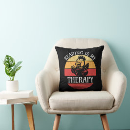 Lesen ist mein Therapielustiges Buch "Hühnchen les Kissen