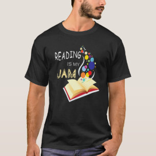 Lesen ist meine Jam Funny I Liebe Bücher zu lesen T-Shirt