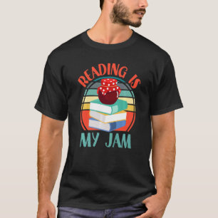 Lesen ist meine Jam I Liebe, Bücher zu lesen Lehre T-Shirt