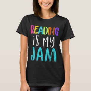 Lesen ist meine Jam Reading Lehrer Wertschätzung T-Shirt