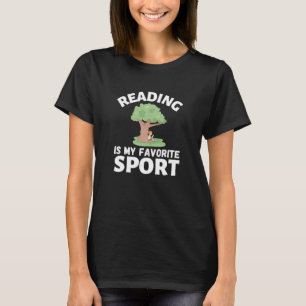 Lesen ist meine Lieblings-Sport-Kinderlesedokument T-Shirt
