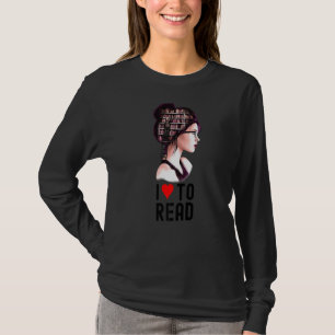 Lesen ist meine Lieblingsgeräuschkulisse I Liebe z T-Shirt
