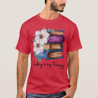 Lesen ist Meine Therapie 26 T-Shirt