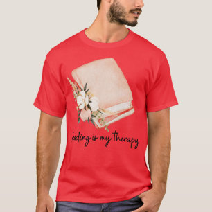 Lesen ist Meine Therapie 59 T-Shirt