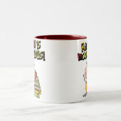 Lesen ist moovelhaft zweifarbige tasse (Mittel)