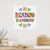 Lesen ist Phantastisch Poster (Küche)