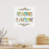 Lesen ist Phantastisch Poster (Küche)