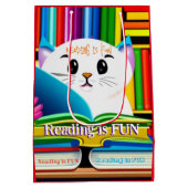 Lesen ist Spaß Mittlere Geschenktüte (Rückseite)
