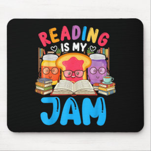 Lesen ist super lustig, ich liebe es, Bücher zu le Mousepad