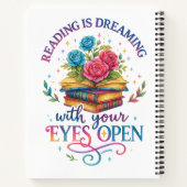 Lesen ist träumen... notizblock (Rückseite)