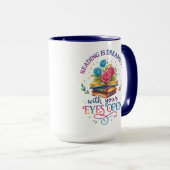 Lesen ist träumen... tasse (VorderseiteRechts)