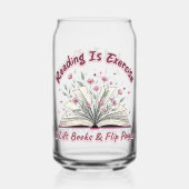 Lesen ist Übung... Dosenglas (Rückseite)