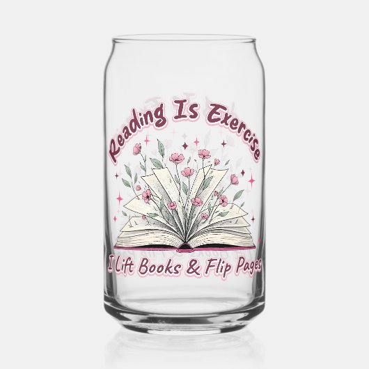 Lesen ist Übung... Dosenglas (Rückseite)