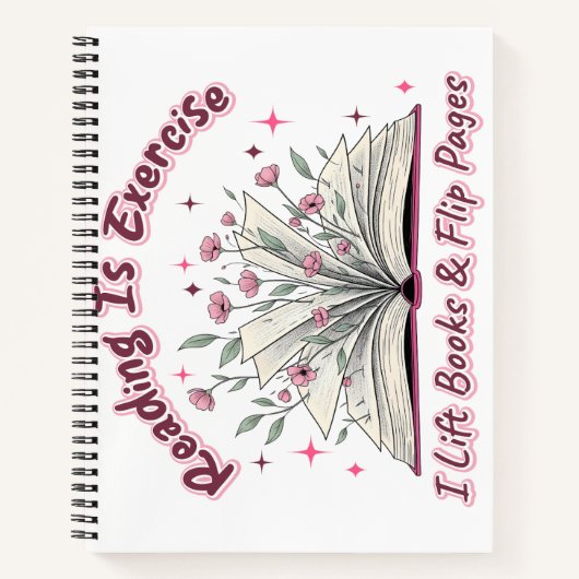 Lesen ist Übung... Notizblock (Vorderseite)