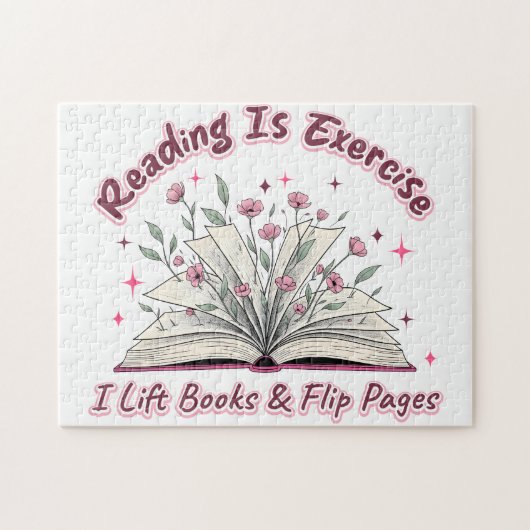 Lesen ist Übung... Puzzle (Horizontal)