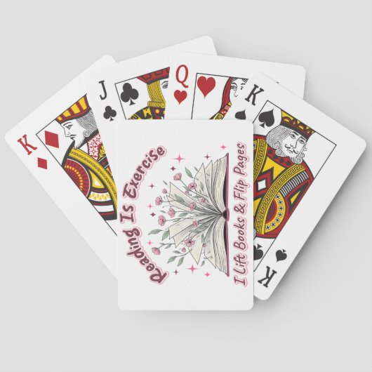 Lesen ist Übung... Spielkarten (Rückseite)