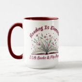 Lesen ist Übung... Tasse (Links)