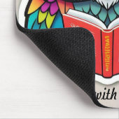 "Lesen ist Weisheit" Mousepad (Ecke)