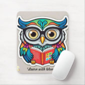 "Lesen ist Weisheit" Mousepad (Mit Mouse)