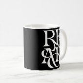 Lesen Kaffeetasse (VorderseiteRechts)