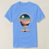 Lesen kann Sie überall hin bringen, wo Sie lesen m T-Shirt (Design vorne)