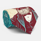 lesen Karl Marx Saint Fun Design Krawatte (Gerollt)