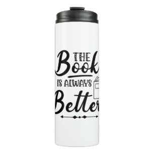 Lesen Kunst Das Buch Ist Immer Besser Thermosbecher