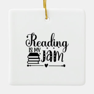 Lesen Kunst Lesen Ist Mein Ding Keramikornament