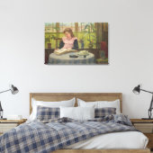 Lesen Leinwanddruck (Insitu (Schlafzimmer))
