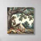 Lesen Leinwanddruck (Vorderseite)