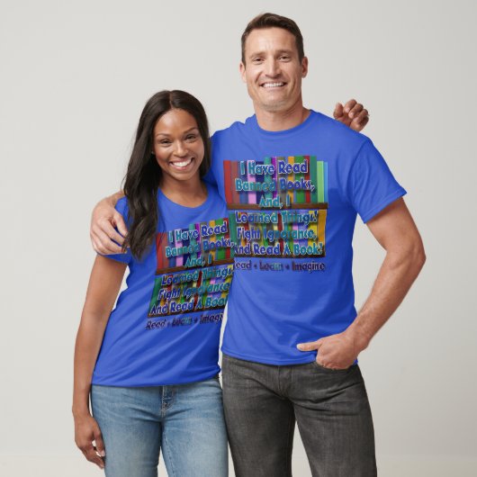 Lesen, Lernen und Vorstellen T-Shirt (Unisex)