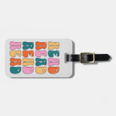 Lesen lesen Lesen Gepäckanhänger (Vorderseite horizontal)