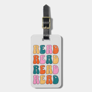 Lesen lesen Lesen Gepäckanhänger