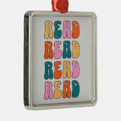 Lesen lesen Lesen Ornament Aus Metall (Rechts)